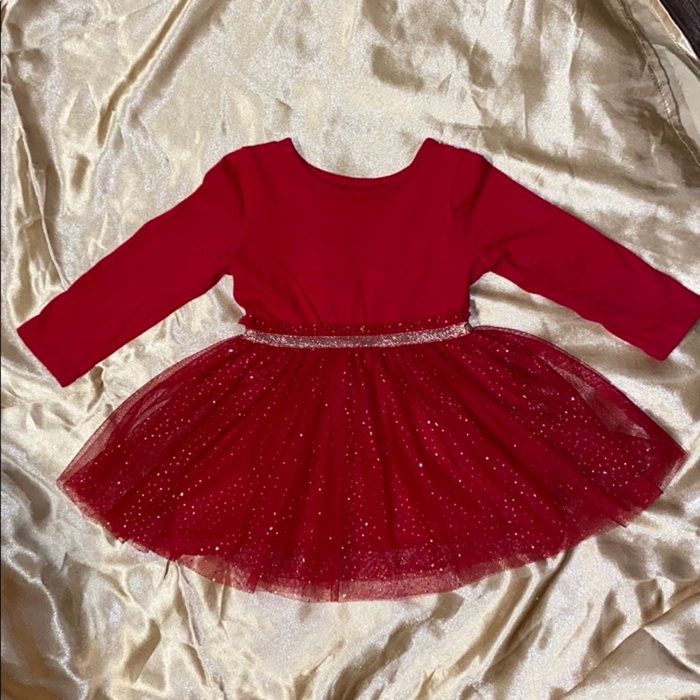 Red & Gold Valentines/Christmas Dress